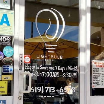 Lightbulb Coffee - Breakfast & Brunch Near Me - La Mesa, California Lightbulb Coffee - Breakfast & Brunch Near Me - La Mesa, California