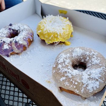 Duck Donuts - Marietta - French Toast Blueberry Pancake Pina Colada   Blueberry pancake was the favorite - Donuts Near Me - Marietta, Georgia