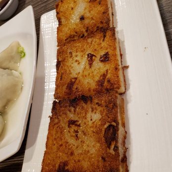 Dumpling House - Pan fried turnip cakes! - Dim Sum Near Me - San Francisco, California Dumpling House - Pan fried turnip cakes! - Dim Sum Near Me - San Francisco, California