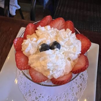 Dockside Market & Grill - Chocolate Mousse with Strawberries and Whipped Cream - Seafood Near Me - Flemington, New Jersey Dockside Market & Grill - Chocolate Mousse with Strawberries and Whipped Cream - Seafood Near Me - Flemington, New Jersey