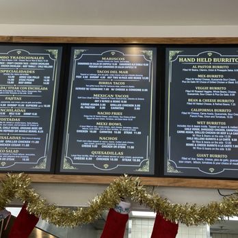 Mex Sabor - Menu - Mexican Near Me - Fresno, California