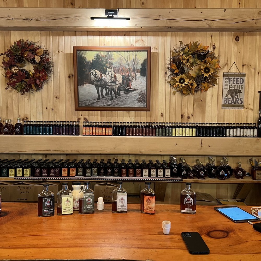 Wykckoff Family Maple - Sampling counter - Specialty Food Near Me - Cambridge, Vermont Wykckoff Family Maple - Sampling counter - Specialty Food Near Me - Cambridge, Vermont