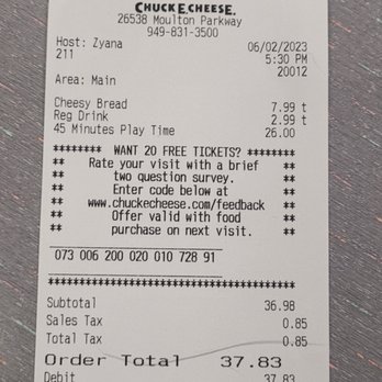 Chuck E. Cheese - Pizza Near Me - Laguna Hills, California Chuck E. Cheese - Pizza Near Me - Laguna Hills, California