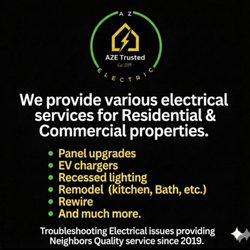 AZ Electric - Services provided.