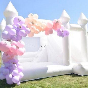 Modern Bounce - Arch and bounce house - Bounce House Rentals Near Me