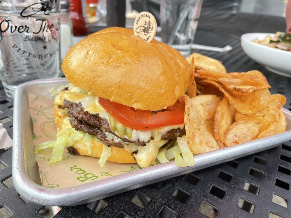 Food from OTB at the Boathouse