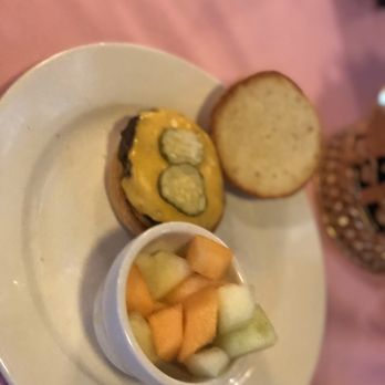 Jim 'N Nick's Bar-B-Q - Kids cheeseburger with fruit - Barbeque Near Me - Birmingham, Alabama