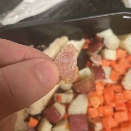 Raw bacon Raw bacon