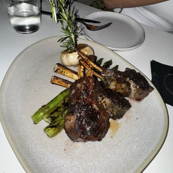 Mykonos - "Spiced" lamb chops - Mediterranean Near Me - Fort Lauderdale, Florida Mykonos - "Spiced" lamb chops - Mediterranean Near Me - Fort Lauderdale, Florida