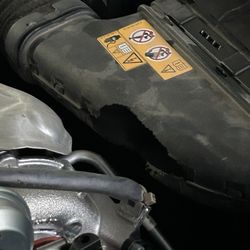 Parker Tire & Alignment - Paid over $7,000 for repairs, yet my vehicle was returned with a hole in the air intake that the shop called a "cosmetic issue".