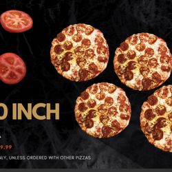 Pizza Express - Mini personal pizza now available!