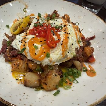First Watch - Korean BBQ Steak & Eggs Hash - Cafes Near Me - Tampa, Florida First Watch - Korean BBQ Steak & Eggs Hash - Cafes Near Me - Tampa, Florida