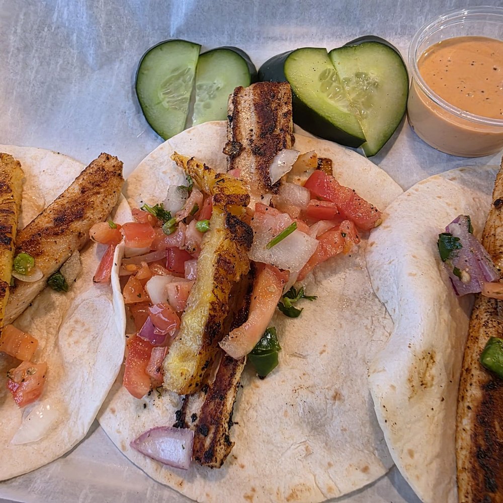 Agave Grill & Bar - Mahi Mahi fish tacos - Bars Near Me - Southgate, Michigan Agave Grill & Bar - Mahi Mahi fish tacos - Bars Near Me - Southgate, Michigan