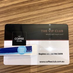 The Coffee Club - VIP card