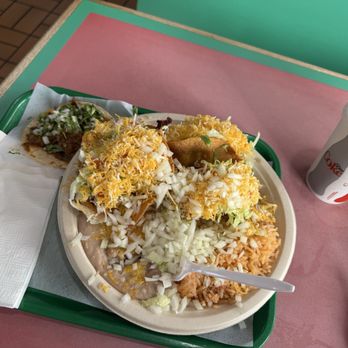 El Burrito Loco - Three crunchy tacos with lots of cheese and rice and beans - Mexican Near Me - Portland, Oregon El Burrito Loco - Three crunchy tacos with lots of cheese and rice and beans - Mexican Near Me - Portland, Oregon