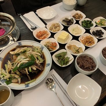 Soban - Soy crab and the banchan - Korean Near Me - Los Angeles, California Soban - Soy crab and the banchan - Korean Near Me - Los Angeles, California