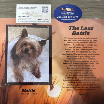 Small Paws Cremations - Pet Cremation Services Near Me - Los Angeles, California Small Paws Cremations - Pet Cremation Services Near Me - Los Angeles, California