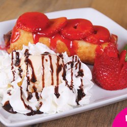 The Border Mexican Restaurant - Cheesecake Chimichanga