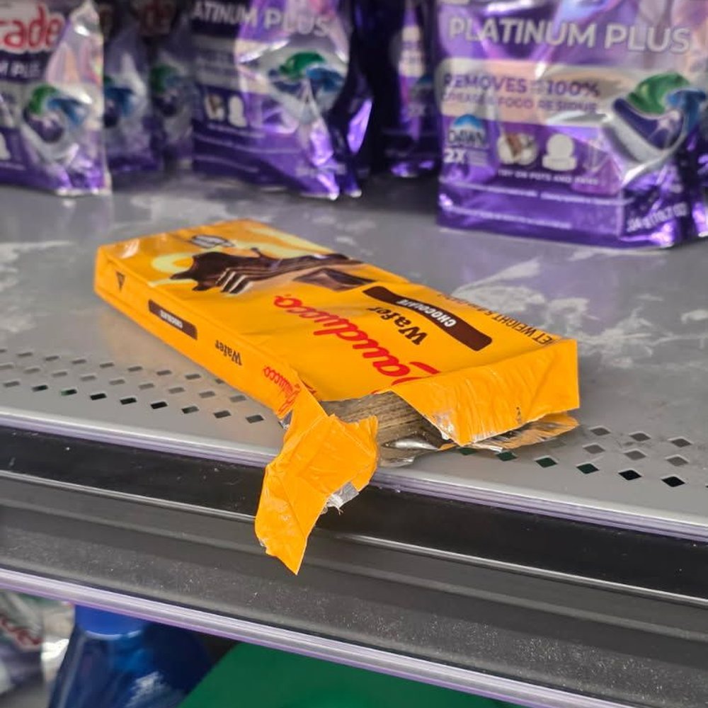 Walmart Supercenter - Opened food package, looks like someone had a few bars and threw it where they pleased. - Department Stores Near Me - Cape Coral, Florida Walmart Supercenter - Opened food package, looks like someone had a few bars and threw it where they pleased. - Department Stores Near Me - Cape Coral, Florida