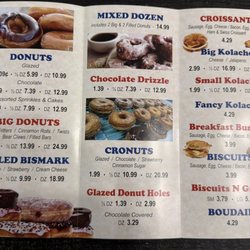 Delicious Donuts - Menu