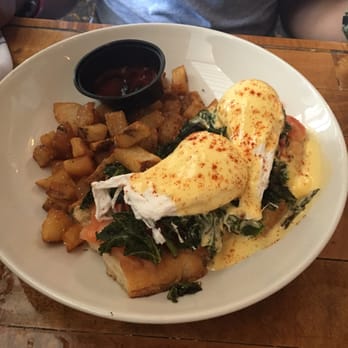Oddfellows - Salmon Benedict - Breakfast & Brunch Near Me - Dallas, Texas