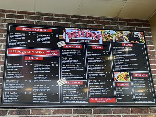 Menu photo 2 Brixton's Baked Potato Ogden, UT