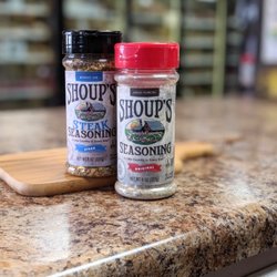 Shoup's Original Seasoning and Shoup's Steak Seasoning