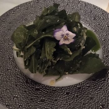 Charleston - Arugula Salad - that flower was edible - New American Near Me - Baltimore, Maryland
