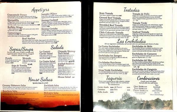 Menu photo 4 La Casita De Cortez Cortez, CO Menu photo 4 La Casita De Cortez Cortez, CO