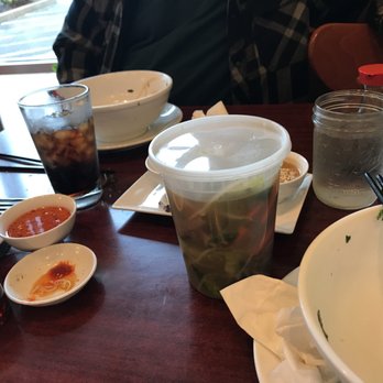 Saigon Cafe - Only one size Pho, large. Too much for a small appetite! - Vietnamese Near Me - Eugene, Oregon