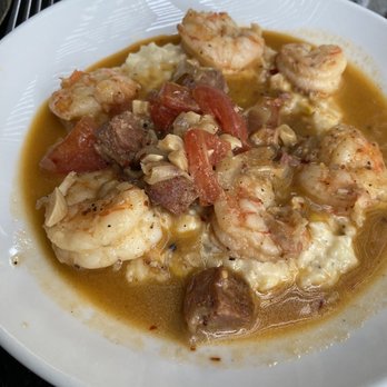 A Noble Grille - Shrimp and Anson Mills Grits - Southern Near Me - Winston Salem, North Carolina A Noble Grille - Shrimp and Anson Mills Grits - Southern Near Me - Winston Salem, North Carolina