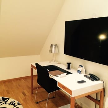First Hotel Planetstaden - Working table & tv - Hotels Near Me - Lund, Alberta