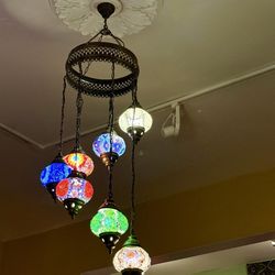 Colorful chandelier