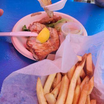 Hooked Up Seafood - Seared sword fish - Seafood Near Me - Wildwood, New Jersey