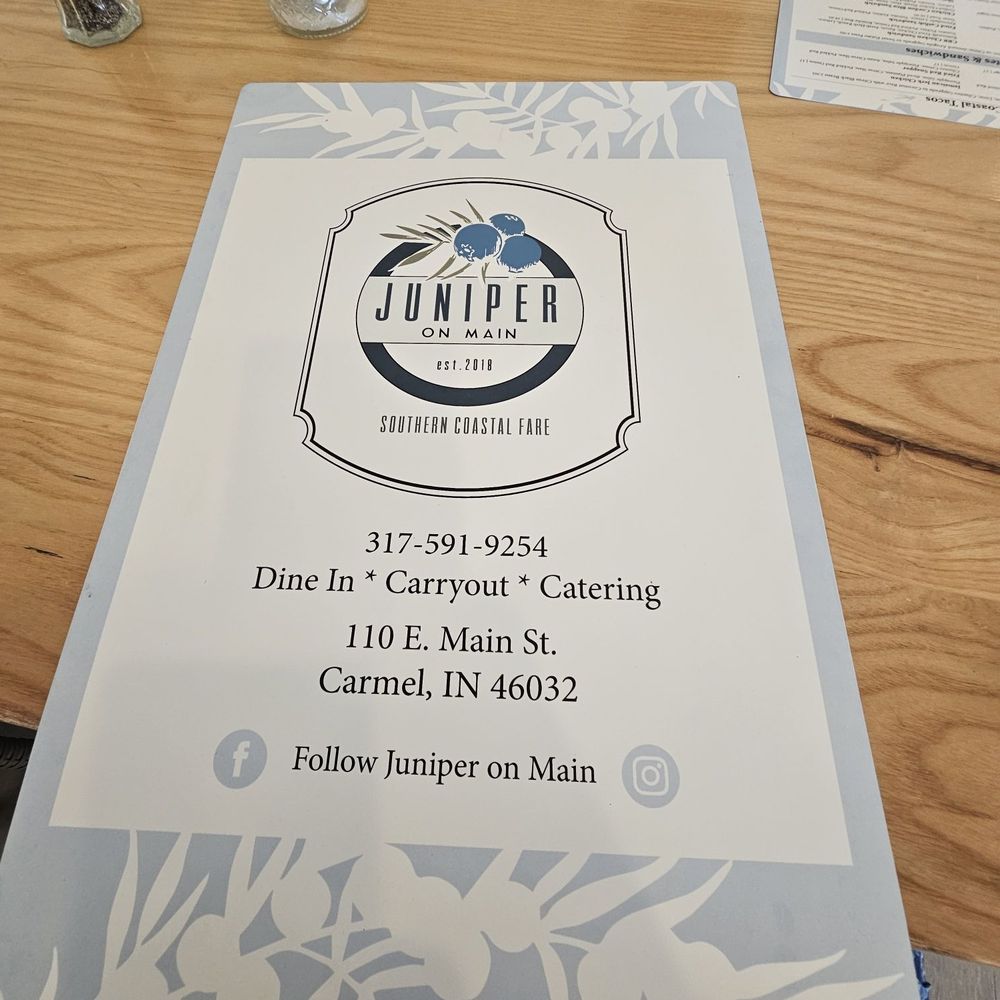 Juniper on Main - Menu - Southern Near Me - Carmel, Indiana Juniper on Main - Menu - Southern Near Me - Carmel, Indiana