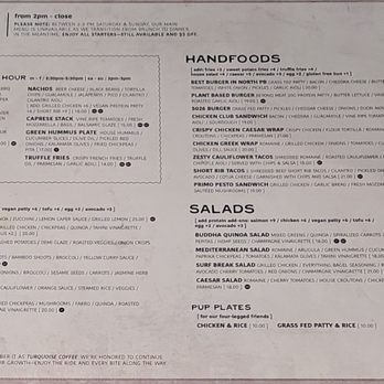 Second Nature - Dinner menu - Breakfast & Brunch Near Me - San Diego, California