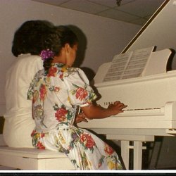 A yearly piano recital and duet!