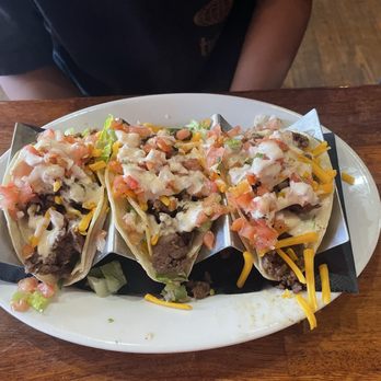 Brown Chicken Brown Cow - Beef tacos were so good! - Barbeque Near Me - Hampton, Virginia