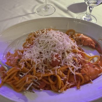 The Villa Casa Casuarina - Lobster pasta after freshly grated cheese. - Hotels Near Me - Miami Beach, Florida The Villa Casa Casuarina - Lobster pasta after freshly grated cheese. - Hotels Near Me - Miami Beach, Florida