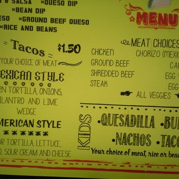 Taco Zone - Menu - Mexican Near Me - Fort Wayne, Indiana Taco Zone - Menu - Mexican Near Me - Fort Wayne, Indiana