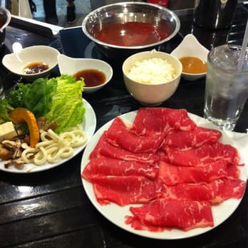 Rolling Boil - Rib eye steak. - Hot Pot Near Me - Anaheim, California
