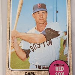 Red Sox
vintage
carl yastrzemski
sport card
baseball
MLB
auction
sports