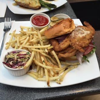 Kramers - Soft Shell Crab Sandwich - local pan seared whole sized crab, lettuce, tomato, chipotle slaw, etc - Bookstores Near Me - Washington, DC, District of Columbia
