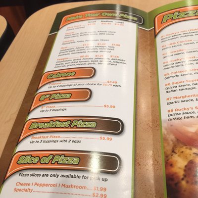 Menu photo 3 Rocky's Gourmet Pizza Glendale, CA Menu photo 3 Rocky's Gourmet Pizza Glendale, CA