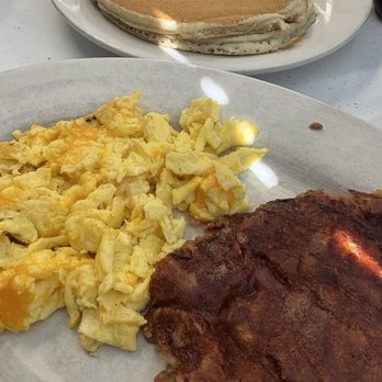 Pancake House - Eggs, corned beef hash, side of pancakes - Breakfast & Brunch Near Me - Salem, Virginia