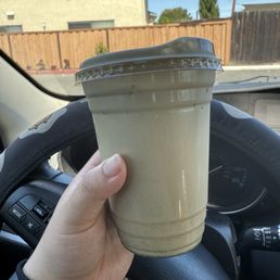 Black Sesame Coffee Latte Black Sesame Coffee Latte