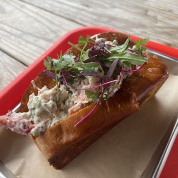 Lobster Lab - Truffle lobster roll - Sandwiches Near Me - Carlsbad, California Lobster Lab - Truffle lobster roll - Sandwiches Near Me - Carlsbad, California
