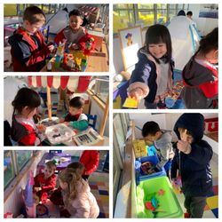 Dizzy's Tumblebus & Dizzybus Preschool - Dramatic play on our Play Bus