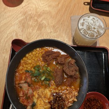 Ramen-San Whisky Bar - Kimchi & Fried Chicken ramen Penicillin #2 - Ramen Near Me - Chicago, Illinois Ramen-San Whisky Bar - Kimchi & Fried Chicken ramen Penicillin #2 - Ramen Near Me - Chicago, Illinois