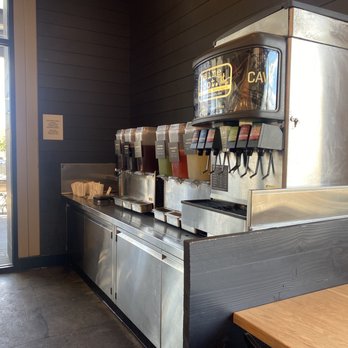 CAVA - Beverage station - Mediterranean Near Me - San Diego, California CAVA - Beverage station - Mediterranean Near Me - San Diego, California